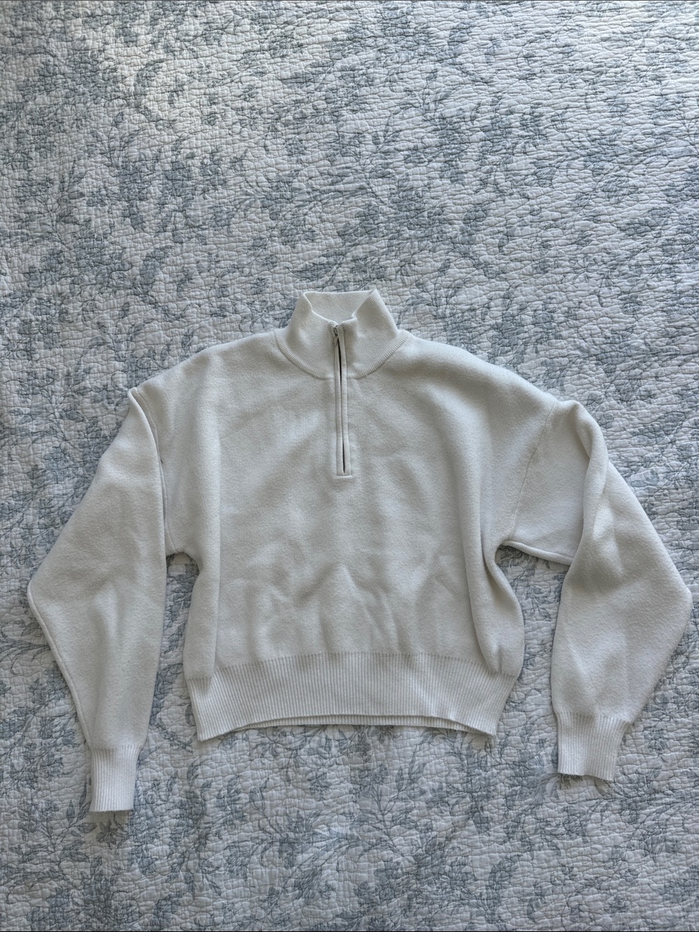 Womenโs quarter zip Forever 21 Half-Zip Turtleneck Sweater